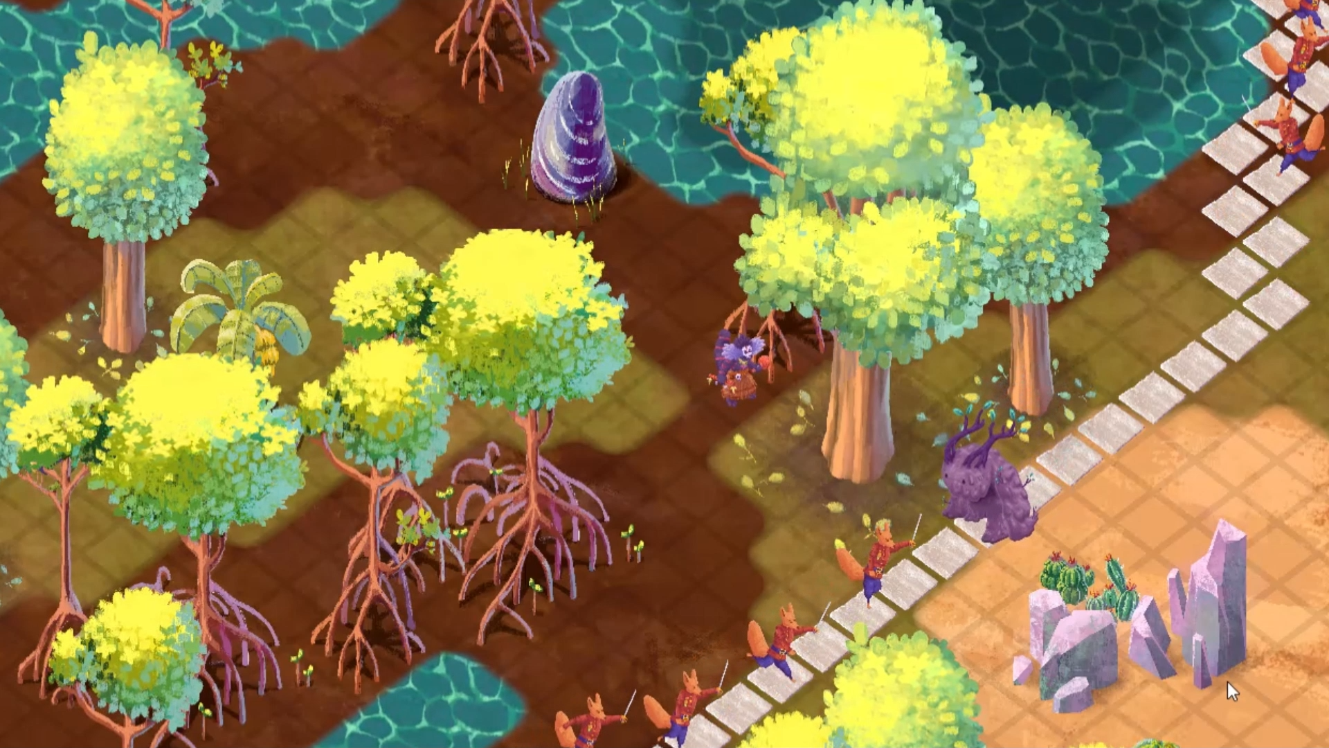 Diagrama conceitual mostrando a estrutura narrativa e os pilares do universo de Alagado